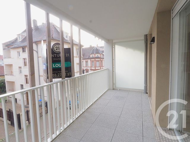 Appartement F2 à louer - 2 pièces - 42.0 m2 - STRASBOURG - 67 - ALSACE - Century 21 Weibel